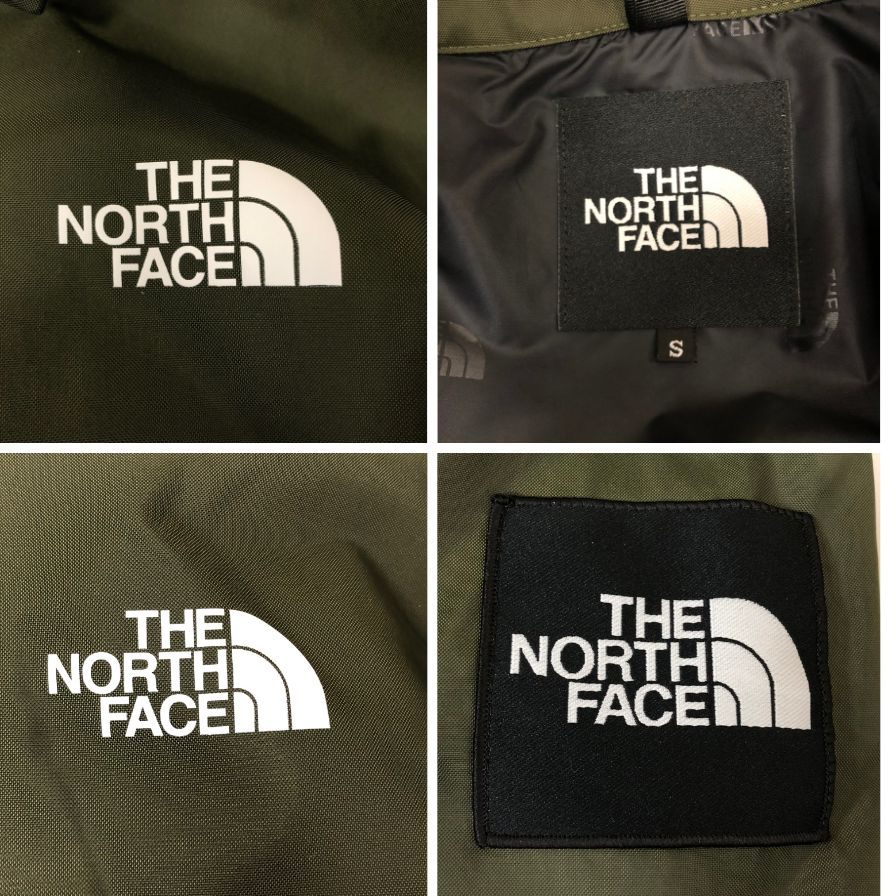 極美品◆ザ ノースフェイス コーチジャケット カーキ メンズ サイズS NP72130 THE NORTH FACE 【AFB16】