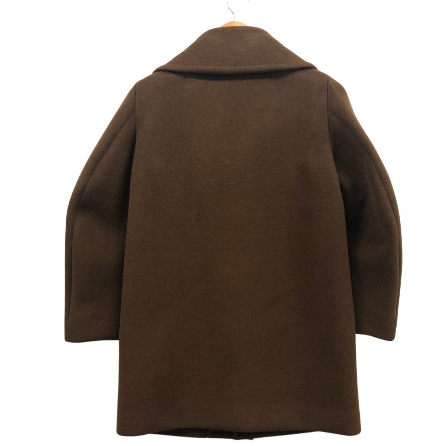 美品◆ディースクエアード チェスターコート ウール アンゴラ ポリエステル サイズ40 レディース ブラウン DSQUARED2 【AFA9】