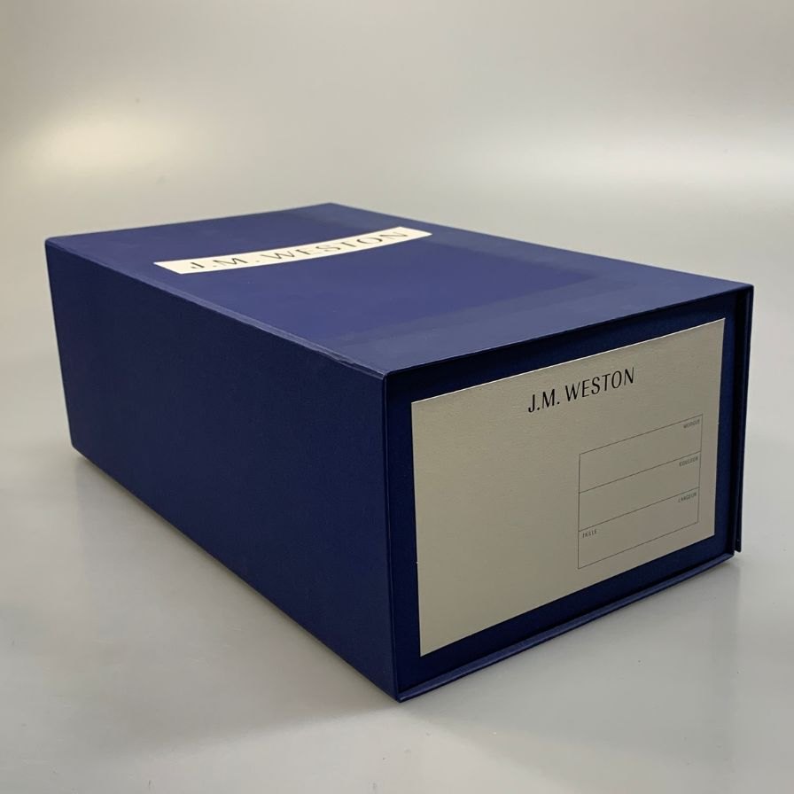 ジェイエムウエストン ユージーンゴルフ アイボリー スエード UK8.5 J.M.WESTON ビジネスシューズ 約27.5cm【LA】【中古】