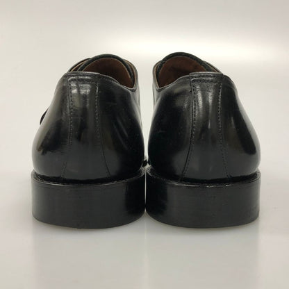 アクアスキュータム レザーシューズ シングルストラップ 日本製 メンズ サイズ26.5cmEEE ブラック Aquasqutum 約26.5cm【AFC2】