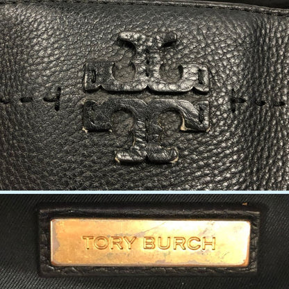 トリーバーチ ハンドバッグ ブラック シボレザー Tory Burch【AFE6】