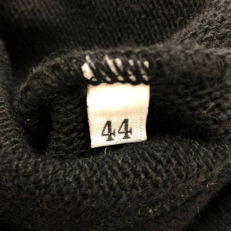 美品◆バフィー パーカー ニット パーカー メンズ ブラック サイズ 44 BAFY 【AFB12】