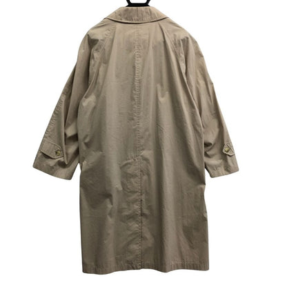 美品◆バーバリー バルカラーコート 90S 旧タグ ベージュ ナイロン混 メンズ サイズ160  Burberry 【AFB36】