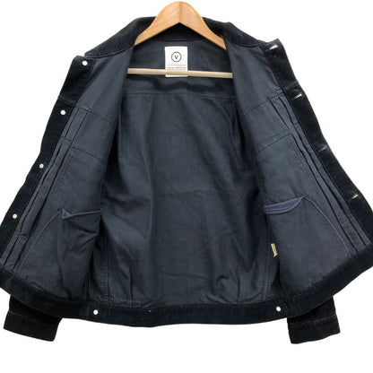 中古◆ヴィズヴィム ビズビム コーデュロイ ジャケット 101 パイソンタグ メンズ ブラック サイズL visvim 【AFB19】