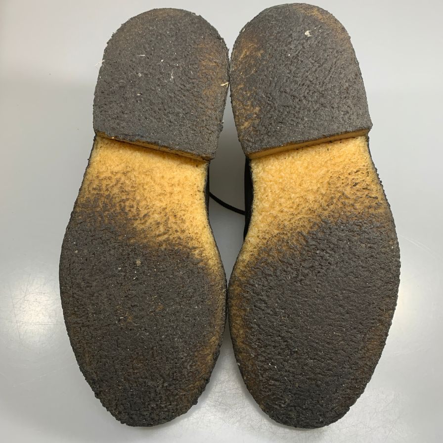トリッカーズ×マーガレットハウエル チャッカブーツ キャンバス クレープソール ブラック サイズUK8.5 Tricker`s 約27.0cm【AFD15】