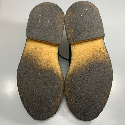 トリッカーズ×マーガレットハウエル チャッカブーツ キャンバス クレープソール ブラック サイズUK8.5 Tricker`s 約27.0cm【AFD15】