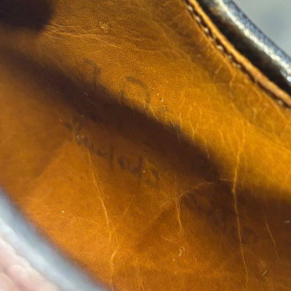チャーチ レザーシューズ サドルシューズ 2都市 ブラウン メンズ サイズ7.5D church ビジネスシューズ 約26.0cm【LA】【中古】