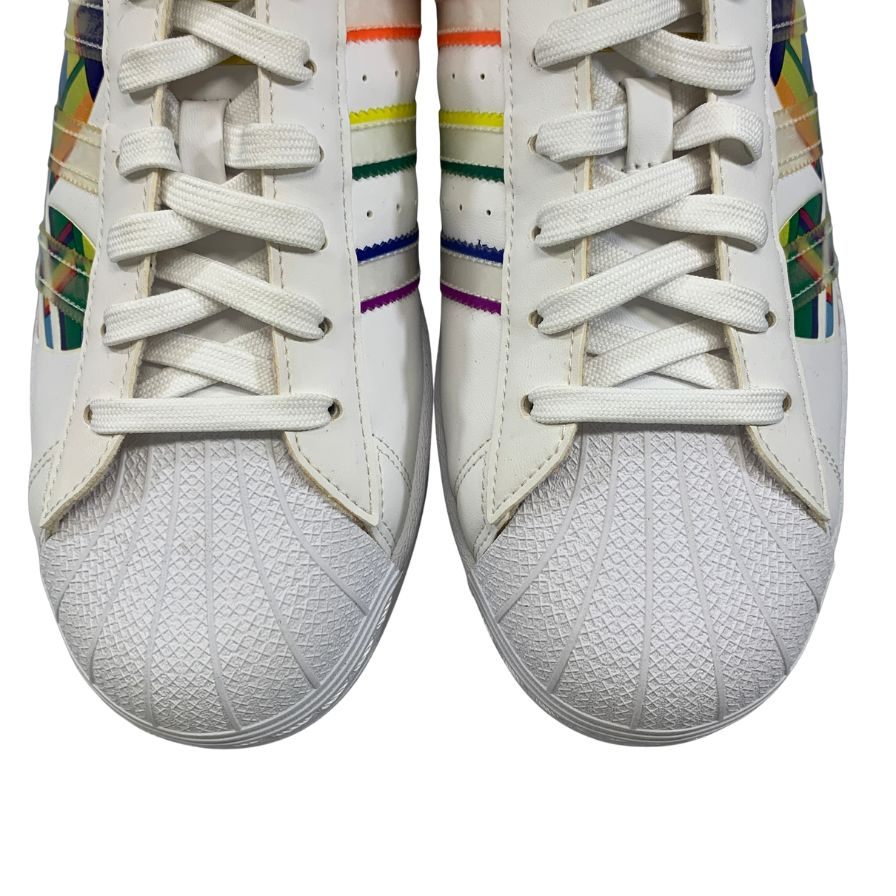 アディダス ローカットスニーカー Superstar PRIDE メンズ サイズ27.5 FY9022 ADIDAS 約27.5cm【AFD7】