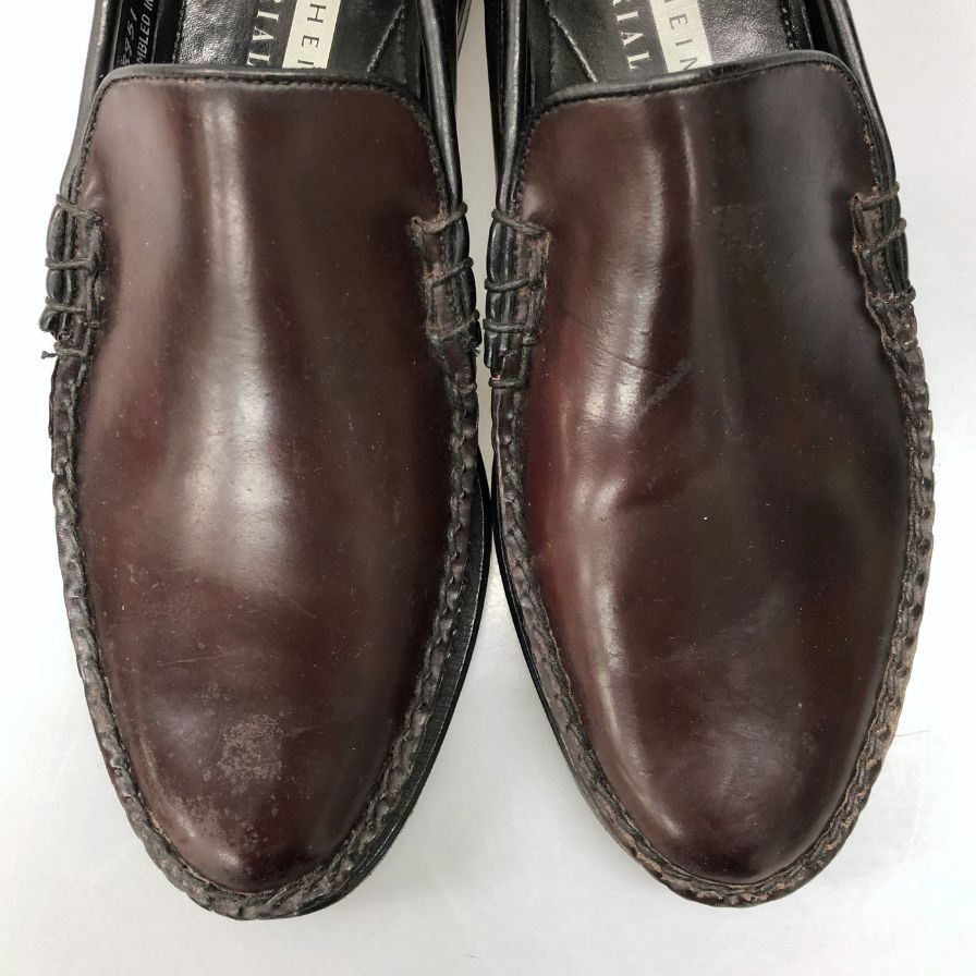 フローシャイム インペリアル ローファー 78000 コードバン メンズ  サイズ8 E ブラウン FLORSHEIM ローファー 約26.5cm【LA】【中古】
