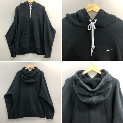 中古◆ナイキ スウェット 上下セット プルオーパー メンズ サイズXXL ブラック NIKE 【AFA13】