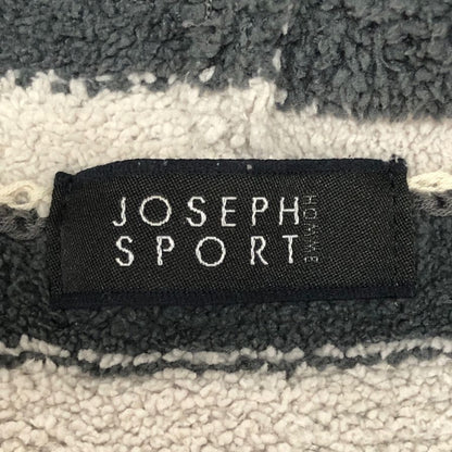 美品◆ジョセフスポーツオム フリースボア ジップパーカー メンズ サイズ48 グレー JOSEPH SPORT HOMME 【AFB51】