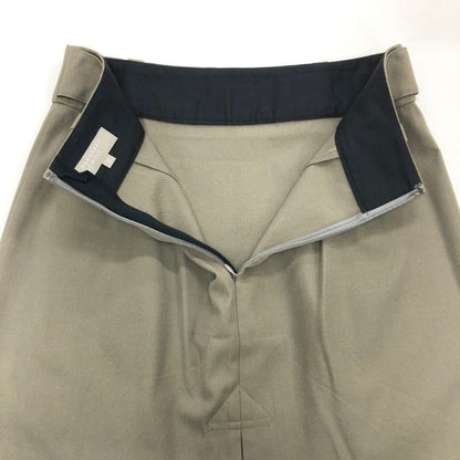 マーガレットハウエル スカート バックスリット カーキ レディース サイズ2 MARGARET HOWELL【AFB18】