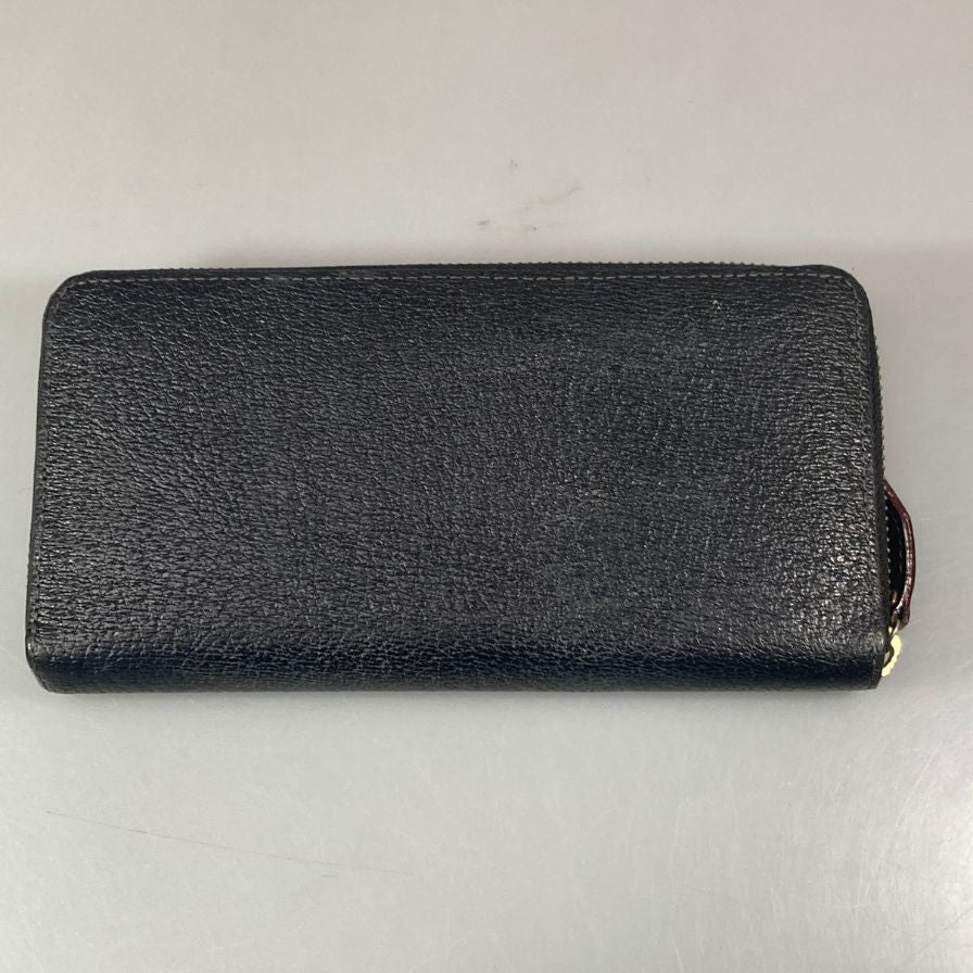 ヴィヴィアンウェストウッド 長財布 レザー オーブ 黒 Vivienne Westwood【AFI4】