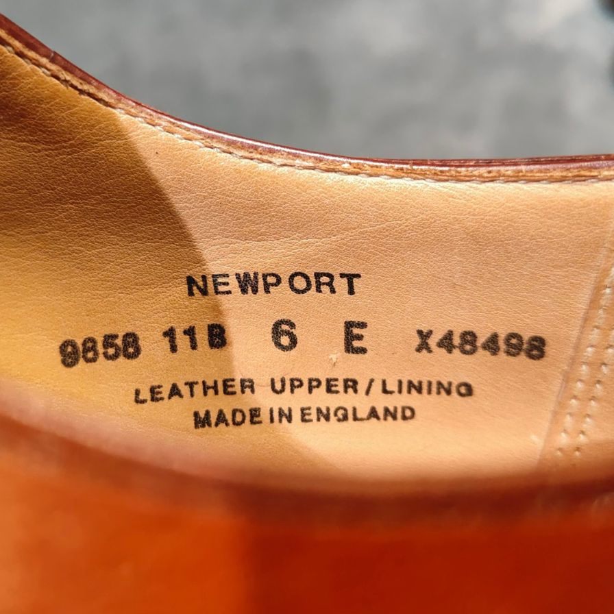 エルメス ジョンロブ製 シングルモンク ジャーヴィス JARVIS カーフ ブラウン サイズ41.5 HERMES JOHN LOBB ビジネスシューズ 約26.5cm【LA】【中古】