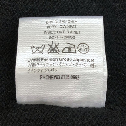 極美品◆ジバンシー ニット セーター ミドルネック メンズ カシミア100%  サイズL ブラック BW90304Z2U GIVENCHY 【AFB24】