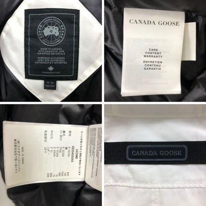 中古◆カナダグース ブラックレーベル ダウンジャケット シャトーパーカ 3426MB サイズXL メンズ ホワイト CANADA GOOSE BLACK LABEL 【AFA8】