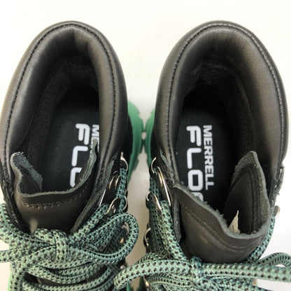 メレル ブーツ トレッキングブーツ Bristol MID レディース サイズ23.5 ブラック グリーン系 MERRELL 約23.5cm【AFD7】