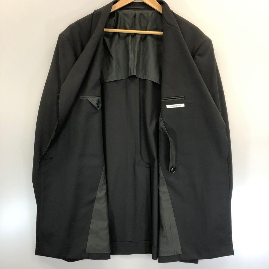 極美品◆カレンテージ テーラードジャケット A2544FJ  ブラック サイズ4 CARRENTAGE 【AFB6】