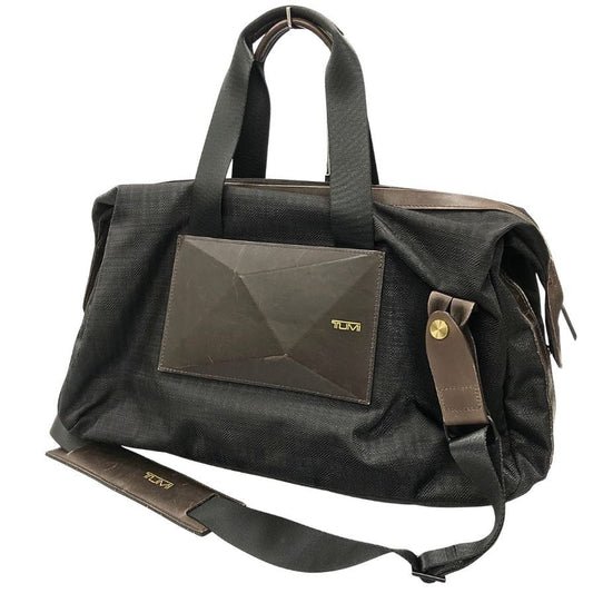 トゥミ ショルダーバッグ DROR 2WAY ナイロン レザー 切替 ブラウン TUMI【AFE3】