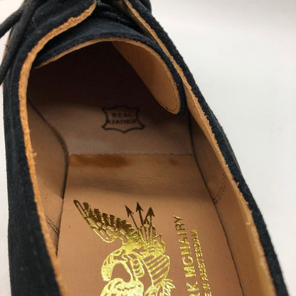 マーク マクナイリー スウェード ストレートチップ ネイビー サイズ6 メンズ MARK MCNAIRY 約25.0cm【AFD13】