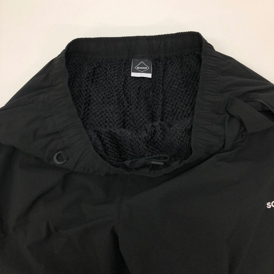 ソフ ネット F.C.Real Bristol  ストレッチ フリース トレーニング ジョガーパンツ メンズ サイズL ブラック SOPH. 【AFB25】