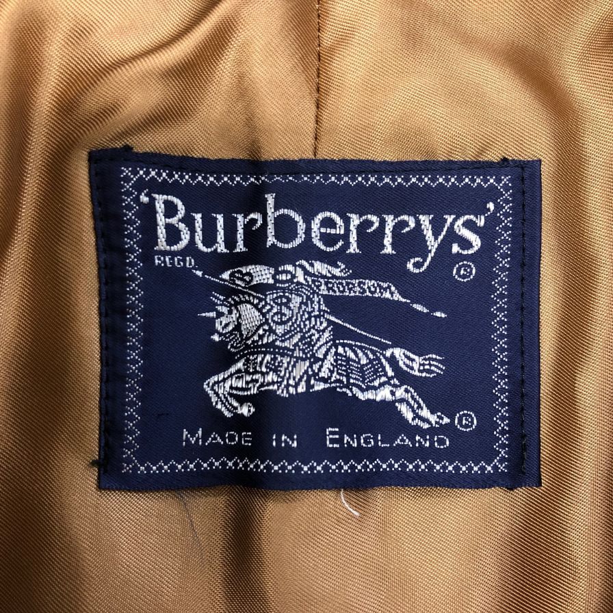 バーバリー ステンカラーコート  メンズ サイズ 52 ブラウン系 Burberry【LA】