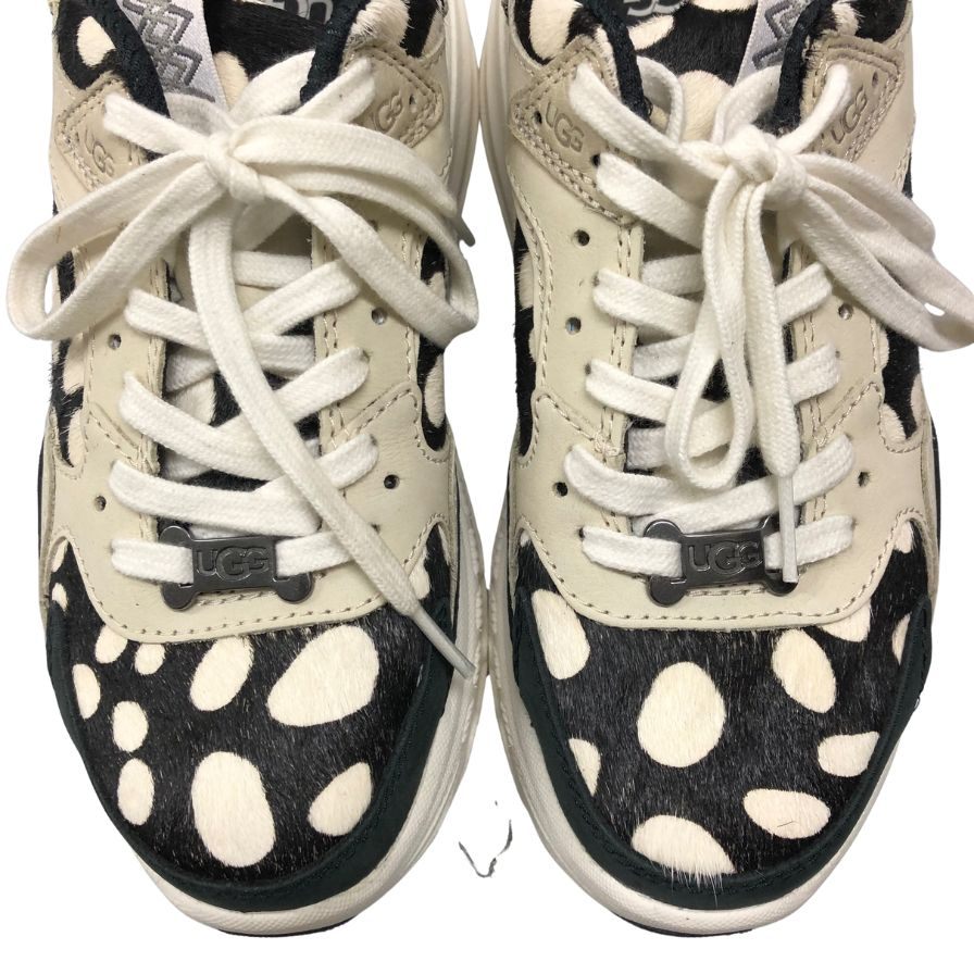 アグ×アトモス スニーカー ハラコ ダルメシアン レディース サイズ23 UGG×atmos 約23.0cm【AFC33】