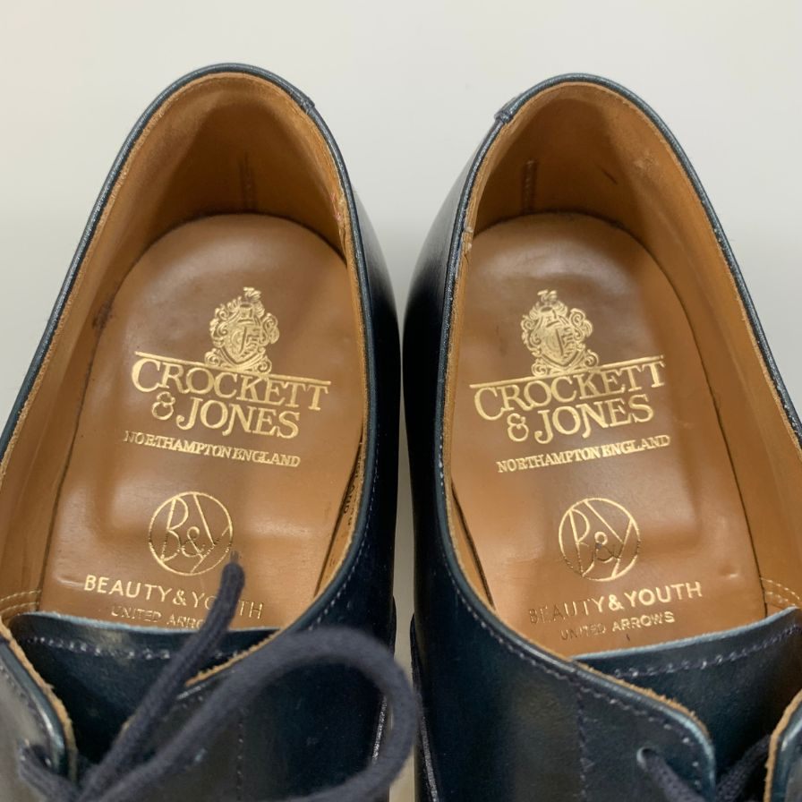 トリッカーズ UNION WORKS別注 ジョージ ブーツ メンズ サイズ 8 ブラック Tricker's 約26.5cm【AFC47】