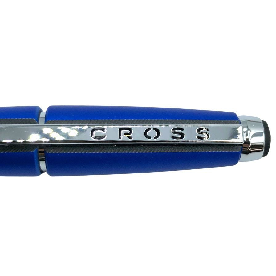 クロス ボールペン エッジ ニトロブルー シルバー CROSS【AFB54】
