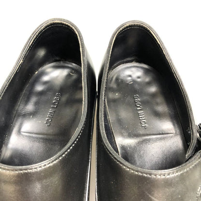 ジョンロブ チャペル ダブルモンク カーフ ブラック 6E メンズ JOHNLOBB ビジネスシューズ 約24.5cm【LA】【中古】