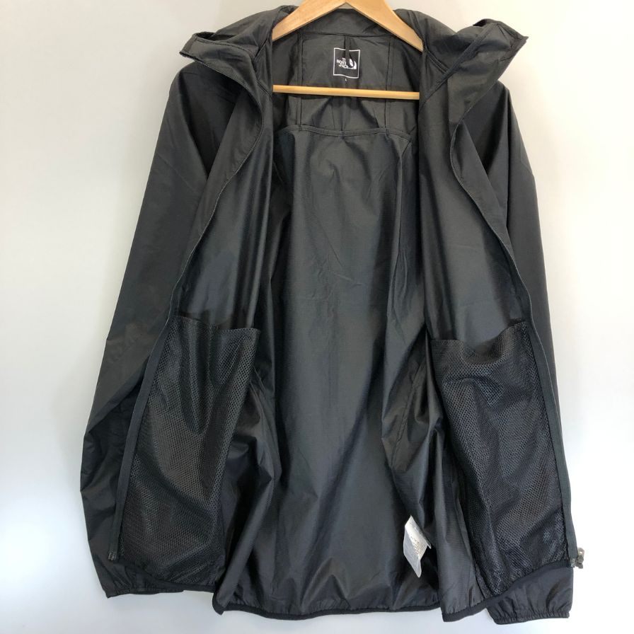 新品同様◆ノースフェイス NP72577 スワローテイルベントフーディ ナイロン ブラック サイズL THE NORTH FACE 【AFB8】