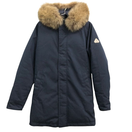 中古◆ピレネックス ダウンジャケット ANNECY FUR ネイビー メンズ サイズJP XS  PYRENEX 【AFA2】