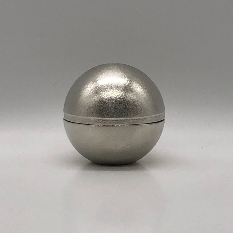 能作 ポケモンコレクション モンスターボールの器 シルバー 錫100% NOU SAKU【AFI9】【中古】