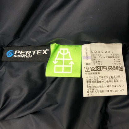 新品同様◆ザ ノースフェイス マウンテンダウンジャケット ND92237 ユニセックス アーバンネイビー×ケイブブルー サイズM THE NORTH FACE 【AFA17】