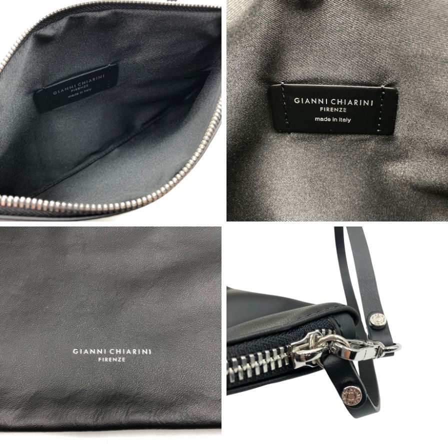 ジャンニキアリーニ トートバッグ マルチェッラM キャンバス×レザー アイボリー レディース GIANNI CHIARINI【AFE4】