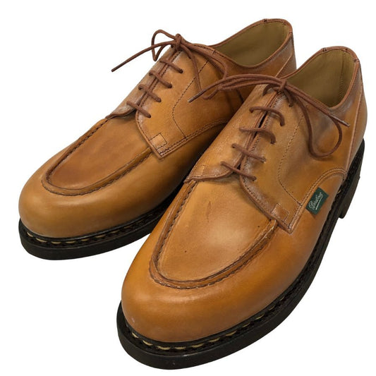 パラブーツ レザーシューズ Uチップ シャンボード リス レザー 710703 ブラウン メンズ サイズ8 Paraboot CHAMBORD ビジネスシューズ 約26.5cm【LA】【中古】