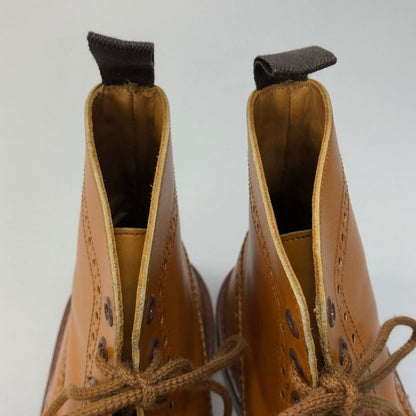 トリッカーズ カントリーブーツ モールトン M2508 ベージュ UK9 メンズ Tricker’s ブーツ 約27.5cm【LA】【中古】