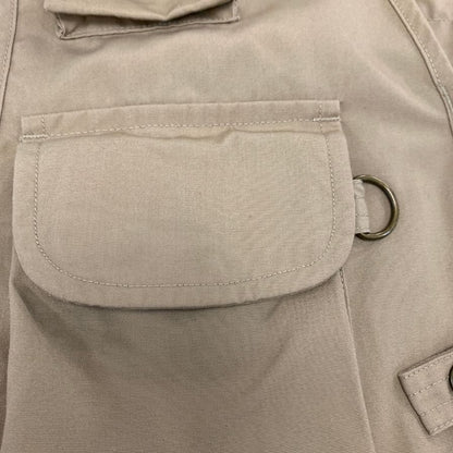 中古◆エルエルビーン フィッシングベスト コットン ベージュ サイズS L.L.Bean 【AFB35】