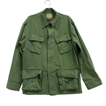 美品◆ポロ ラルフローレン 国内正規 ミリタリーシャツジャケット メンズ サイズL カーキ Polo Ralph Lauren 【AFB33】