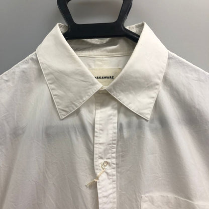 中古◆マーカウェア シャツ コットン A26B02SH01C ホワイト メンズ サイズ2 MARKAWEAR 【AFA18】