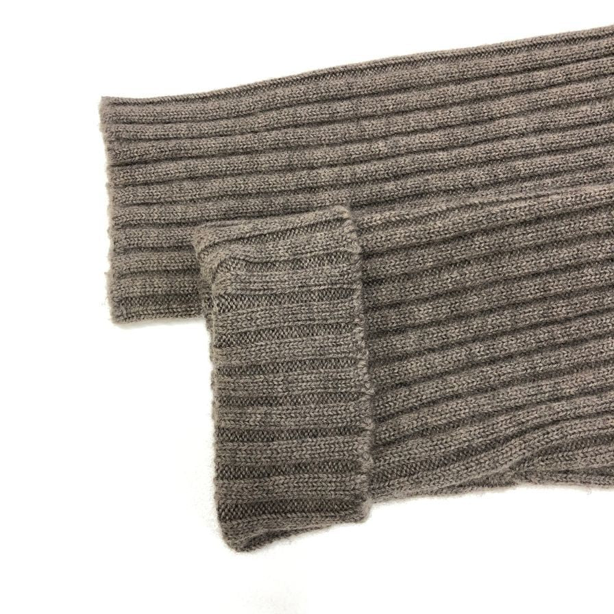 美品◆リパーパス ニット クルーネック ウール メンズ ベージュ サイズL RE-PURPOSE 【AFB15】