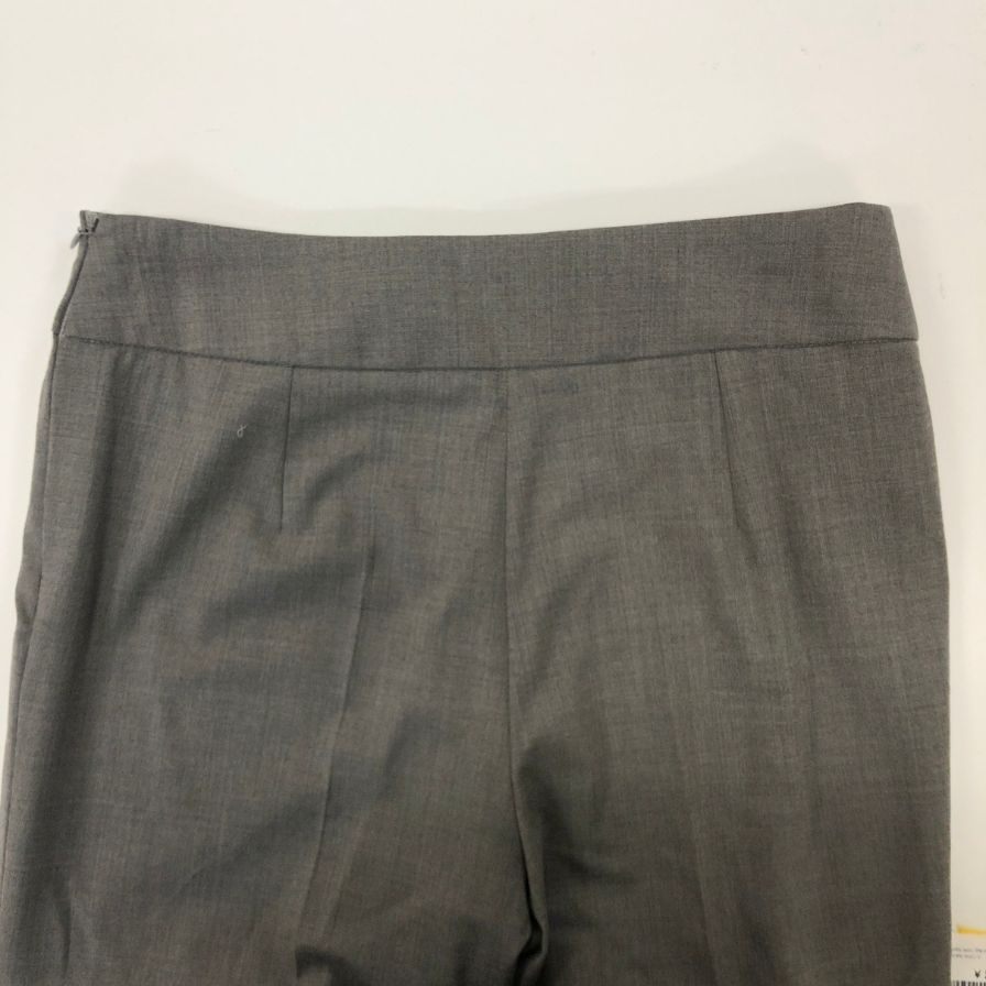 アルマーニ コレッツォーニ スラックス ウール レディース グレー系 サイズ42 ARMANI COLLEZIONI 【AFB22】