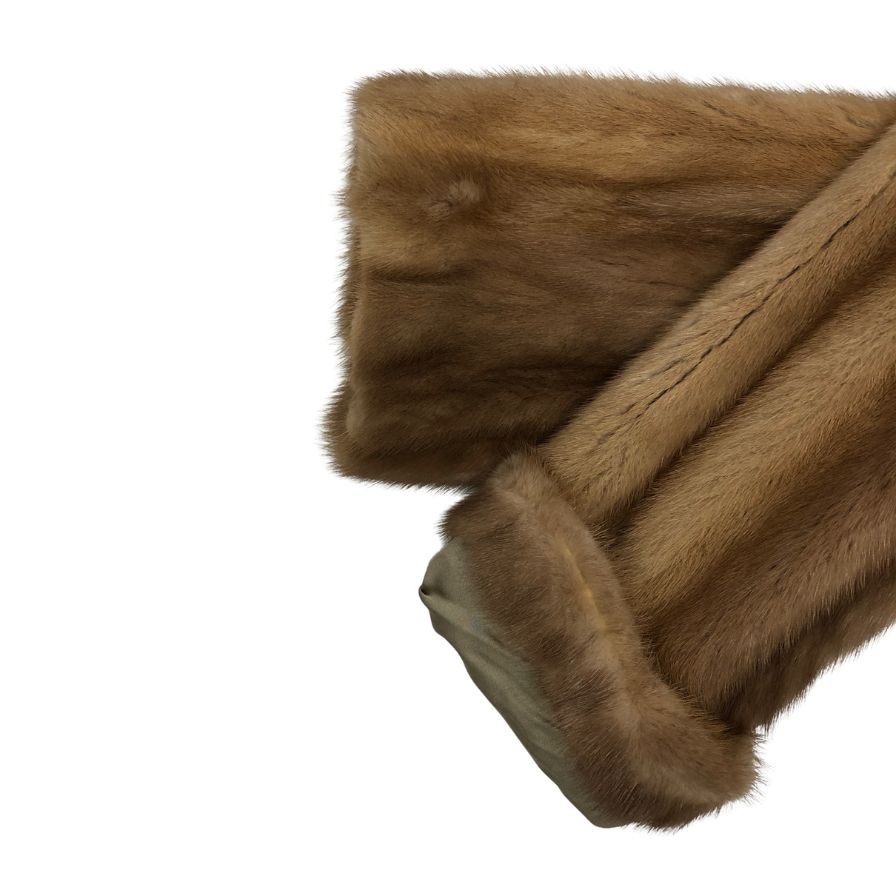 美品◆エンバ ロングコート ダークミンク ブラウン レディース サイズ表記なし 【AFG1】