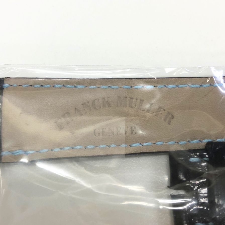 フランクミュラー ベルト 5850 クロコ メンズ ブラック FRANCK MULLER【AFI16】