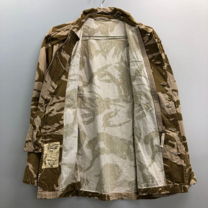極美品◆イギリス軍 ジャケット LIGHTWEIGHT COMBAT デザート DPMカモ 実物放出 ブラウン系 サイズ170/96 【AFB16】