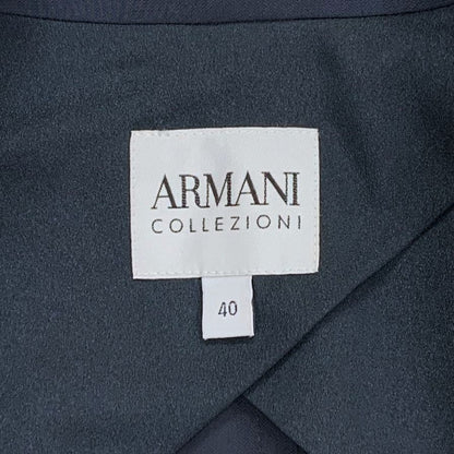 中古◆アルマーニコレッツェオーニ テーラードジャケット シングル 1B レディース サイズ40 ARMANI COLLEZIONI 【AFB15】