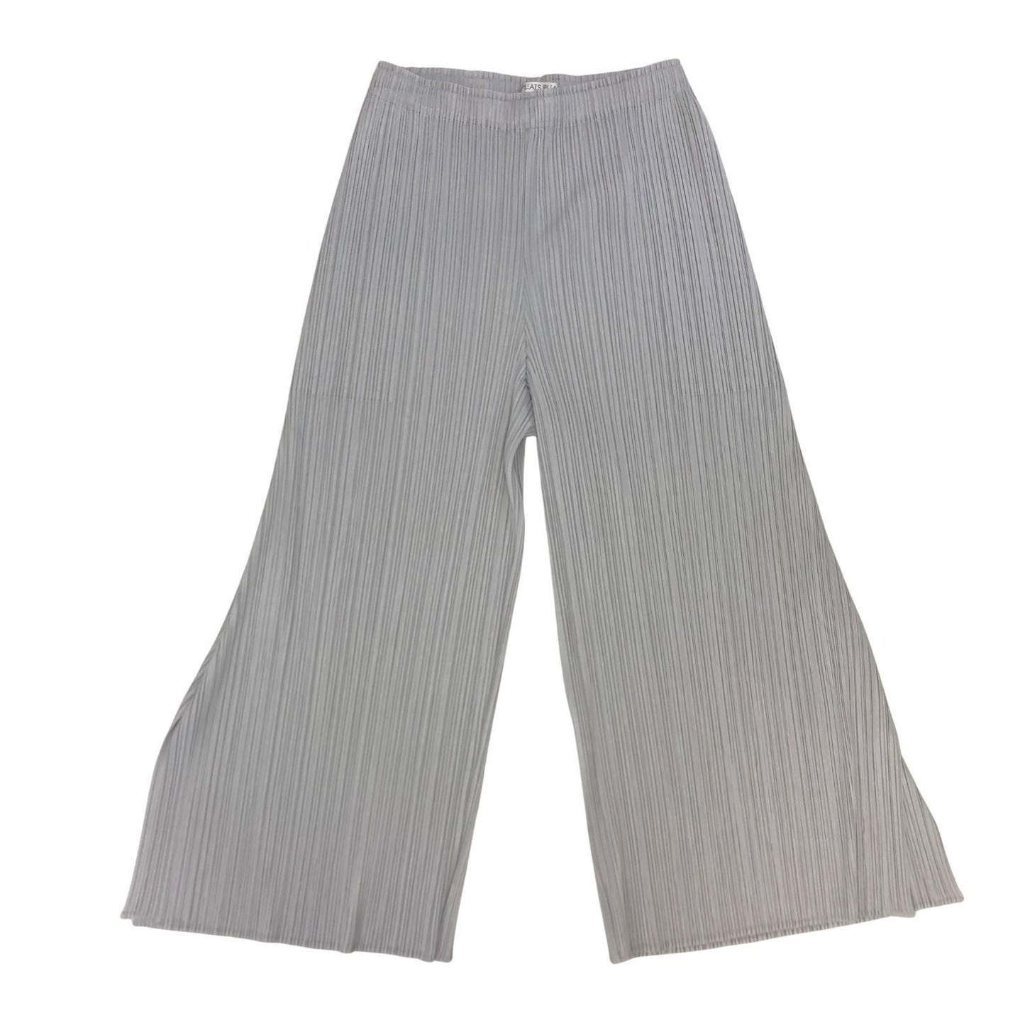 プリーツプリーズ ワイドパンツ PP73-JF144 ポリエステル レディース グレー サイズ5 PLEATS PLEASE 【AFB3】