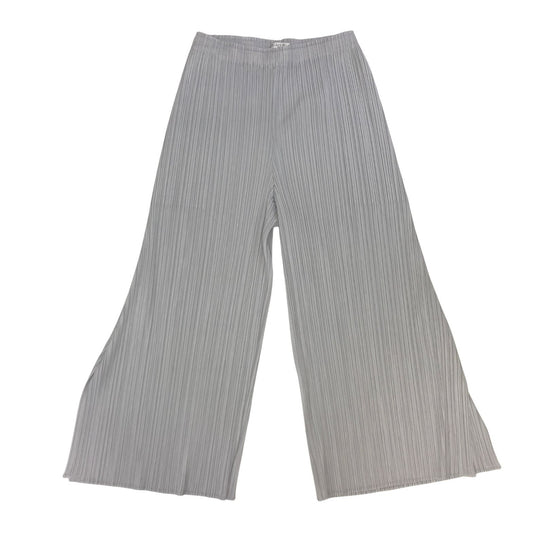 プリーツプリーズ ワイドパンツ PP73-JF144 ポリエステル レディース グレー サイズ5 PLEATS PLEASE 【AFB3】