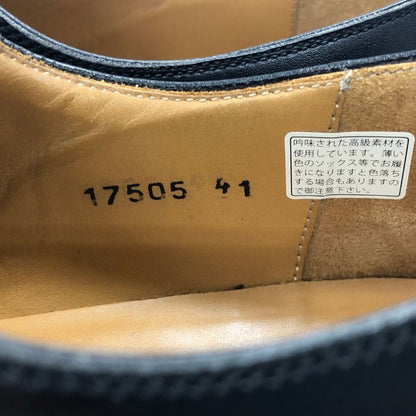 マグナーニ レースアップシューズ ホールカット メダリオン ブラック メンズ サイズ41 17505 MAGNANNI 約26.0cm【AFC47】