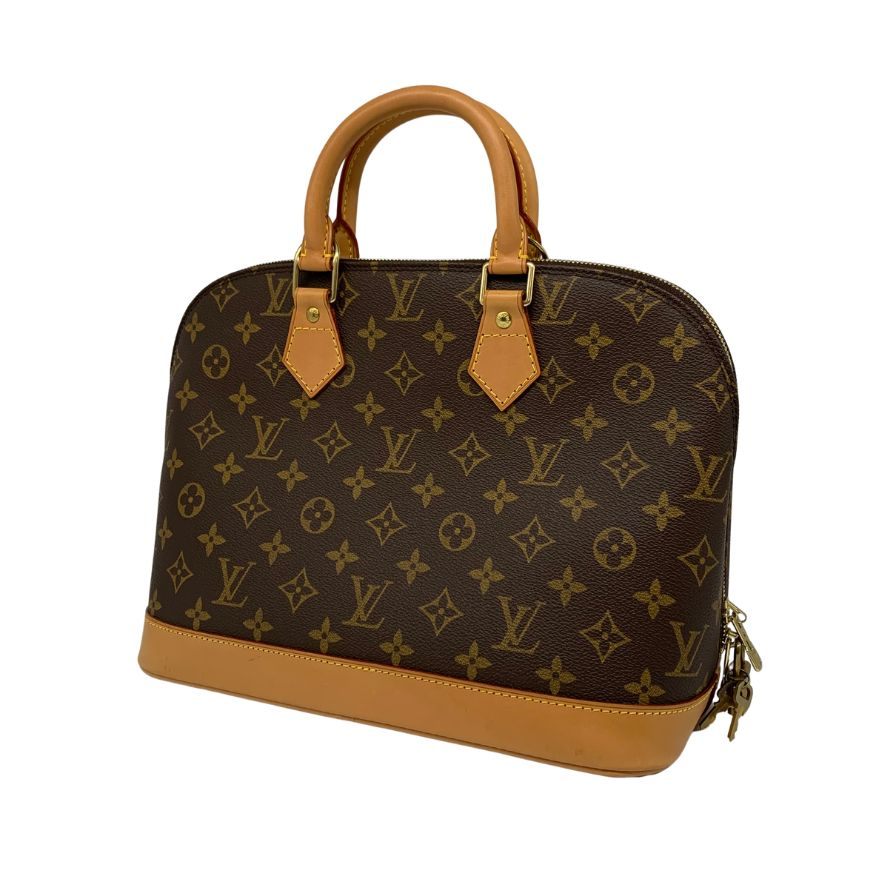 ルイヴィトン ハンドバッグ モノグラム アルマ 01年製 M51130 レザー キャンバス ブラウン レディース LOUIS VUITTON【AFE11】